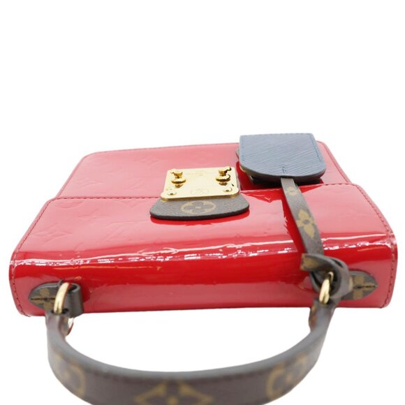 Louis Vuitton  Spring Street Monogram Vernis Epi Shoulder Bag Scarlet - Picture 5 of 14